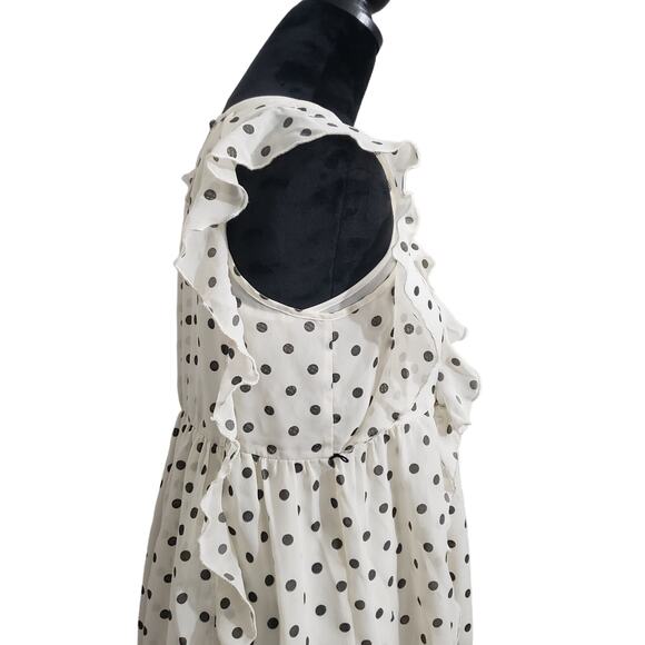 D-SIGNED by DISNEY Polka Dot Ruffle Dress size large (14-16) - Picture 6 of 16